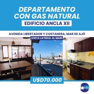 Departamento Centrico a Media Cuadra Del Mar – Gas Natural