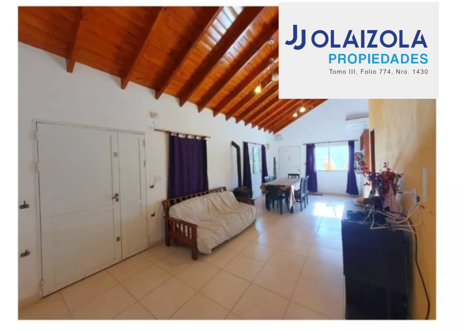 Documento A4 Cartel Toque Timbre Estamos Abiertos Minimalista Blanco (7)